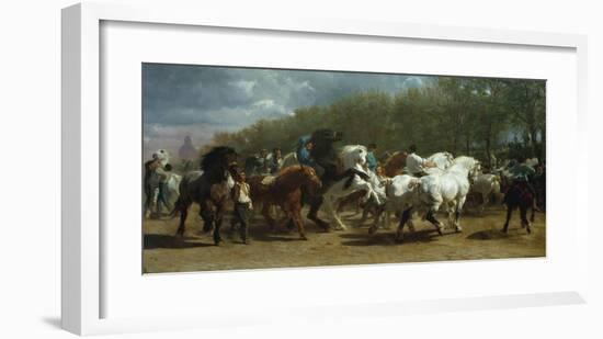 The Horse Fair-Rosa Bonheur-Framed Premium Giclee Print