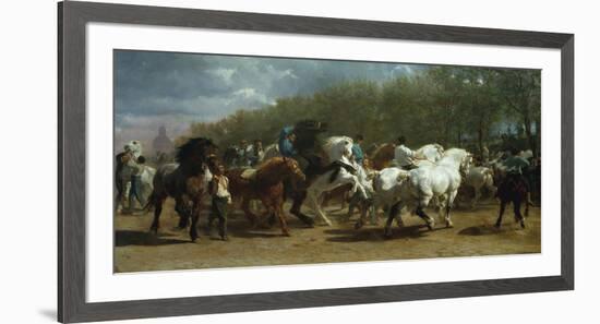 The Horse Fair-Rosa Bonheur-Framed Premium Giclee Print