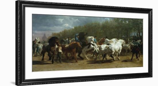 The Horse Fair-Rosa Bonheur-Framed Premium Giclee Print