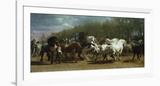 The Horse Fair-Rosa Bonheur-Framed Premium Giclee Print