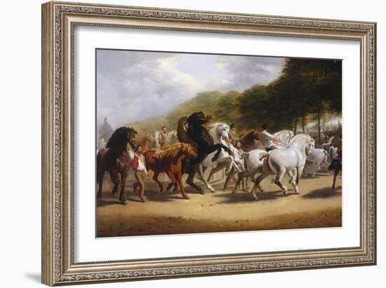 The Horse Fair-John Charles Maggs-Framed Giclee Print