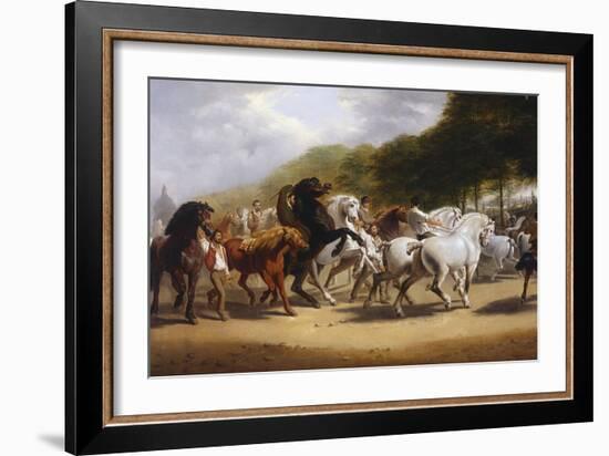 The Horse Fair-John Charles Maggs-Framed Giclee Print