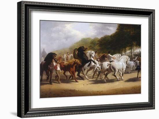 The Horse Fair-John Charles Maggs-Framed Giclee Print