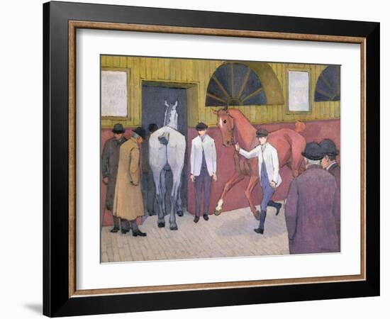 The Horse Mart-Robert Polhill Bevan-Framed Giclee Print