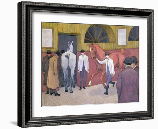 The Horse Mart-Robert Polhill Bevan-Framed Giclee Print