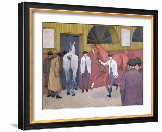 The Horse Mart-Robert Polhill Bevan-Framed Giclee Print