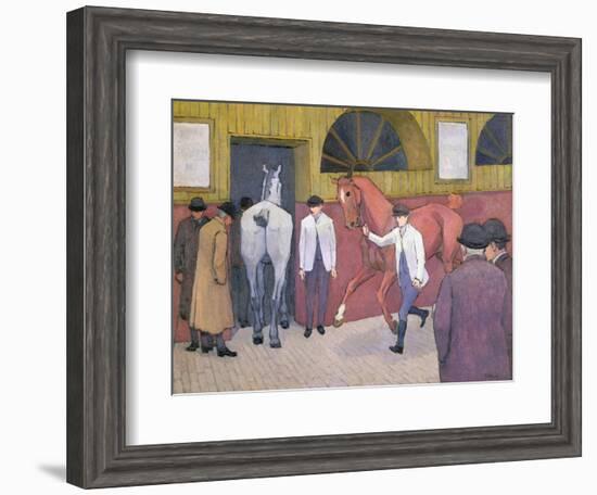 The Horse Mart-Robert Polhill Bevan-Framed Giclee Print