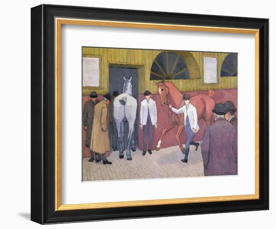 The Horse Mart-Robert Polhill Bevan-Framed Giclee Print