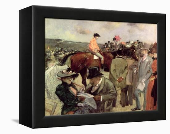 The Horse-Race, c.1890-Jean Louis Forain-Framed Premier Image Canvas