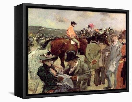 The Horse-Race, c.1890-Jean Louis Forain-Framed Premier Image Canvas