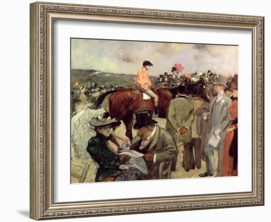 The Horse-Race, c.1890-Jean Louis Forain-Framed Giclee Print