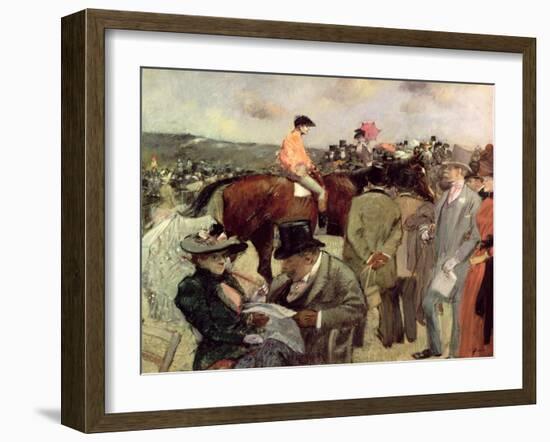 The Horse-Race, c.1890-Jean Louis Forain-Framed Giclee Print
