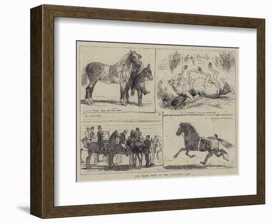 The Horse Show at the Alexandra Park-Alfred Chantrey Corbould-Framed Giclee Print