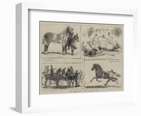 The Horse Show at the Alexandra Park-Alfred Chantrey Corbould-Framed Giclee Print