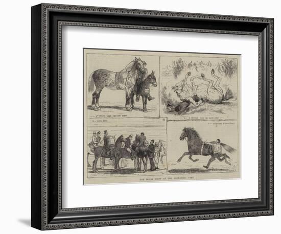 The Horse Show at the Alexandra Park-Alfred Chantrey Corbould-Framed Giclee Print