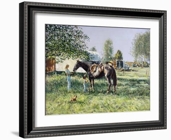 The Horse Show,-Edward Dawson-Framed Giclee Print