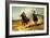 The Horse Thief, 1925-Frank Tenney Johnson-Framed Giclee Print