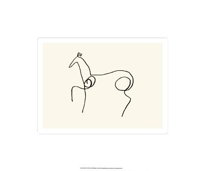 The Horse' Serigraph - Pablo Picasso The Horse' Serigraph - Pablo Picasso