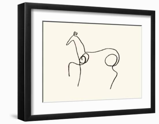 The Horse-Pablo Picasso-Framed Serigraph