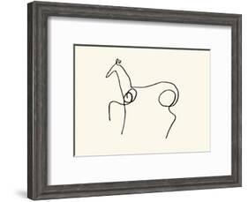 The Horse-Pablo Picasso-Framed Serigraph