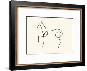 The Horse-Pablo Picasso-Framed Serigraph