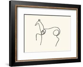 The Horse-Pablo Picasso-Framed Serigraph
