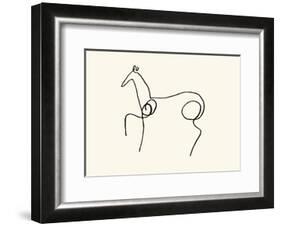 The Horse-Pablo Picasso-Framed Serigraph