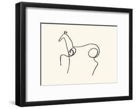 The Horse-Pablo Picasso-Framed Serigraph