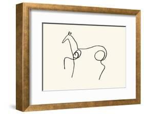 The Horse-Pablo Picasso-Framed Serigraph