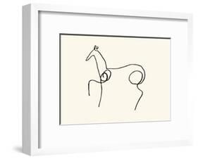 The Horse-Pablo Picasso-Framed Serigraph