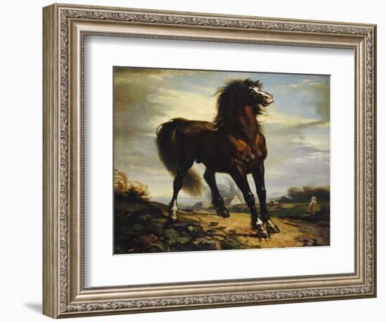 The Horse-Jean-François Millet-Framed Giclee Print