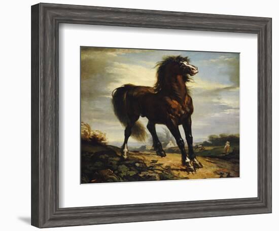 The Horse-Jean-François Millet-Framed Giclee Print