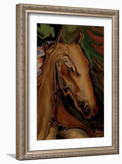 The Horse-Rabi Khan-Framed Art Print