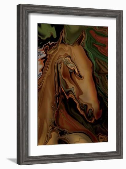 The Horse-Rabi Khan-Framed Art Print