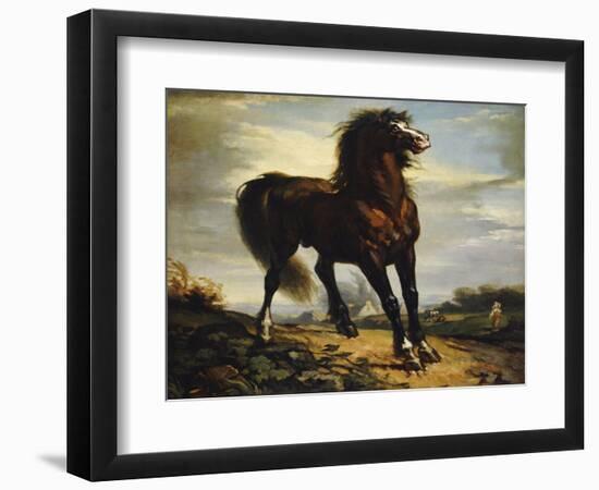 The Horse-Jean-François Millet-Framed Giclee Print