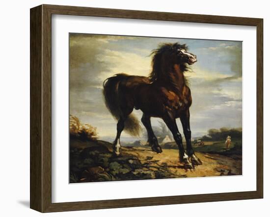 The Horse-Jean-François Millet-Framed Giclee Print