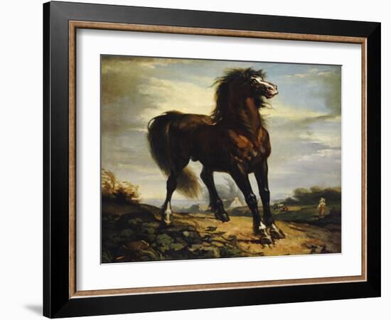 The Horse-Jean-François Millet-Framed Giclee Print