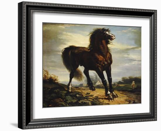 The Horse-Jean-François Millet-Framed Giclee Print