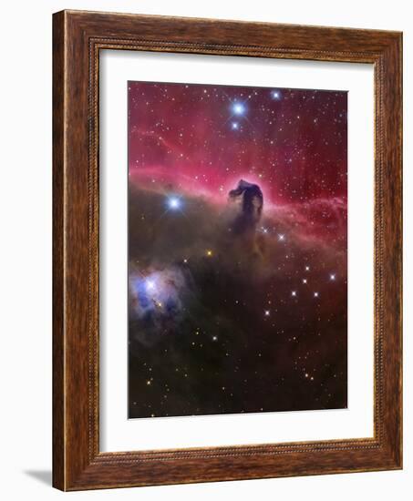 The Horsehead Nebula, Barnard 33 in the Orion Constellation-Stocktrek Images-Framed Photographic Print