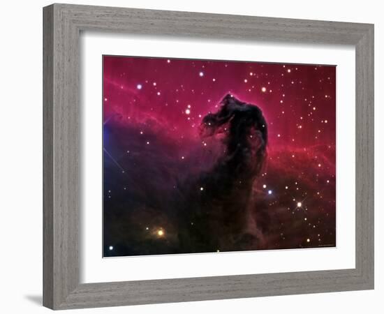 The Horsehead Nebula-Stocktrek Images-Framed Photographic Print