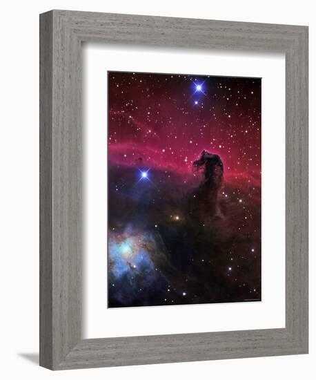 The Horsehead Nebula-Stocktrek Images-Framed Photographic Print