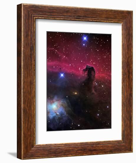 The Horsehead Nebula-Stocktrek Images-Framed Photographic Print