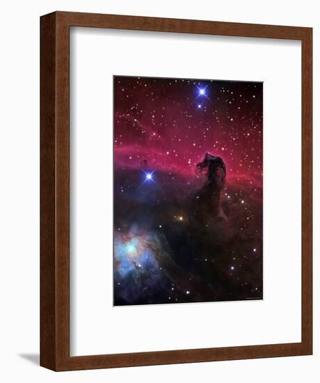 The Horsehead Nebula-Stocktrek Images-Framed Photographic Print