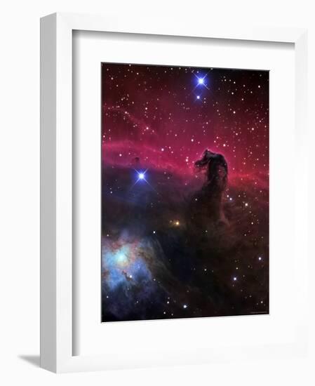 The Horsehead Nebula-Stocktrek Images-Framed Photographic Print