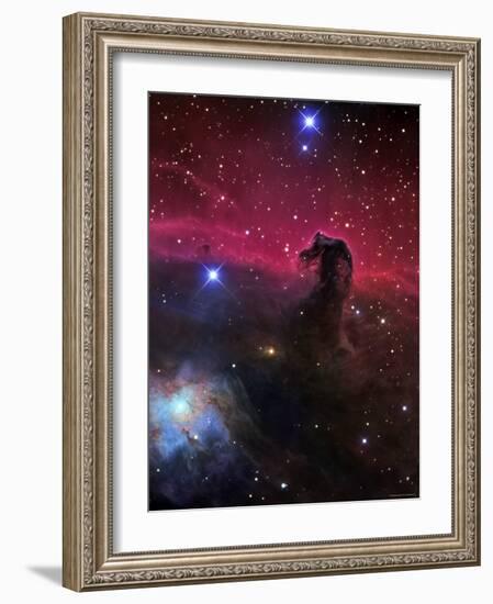 The Horsehead Nebula-Stocktrek Images-Framed Photographic Print