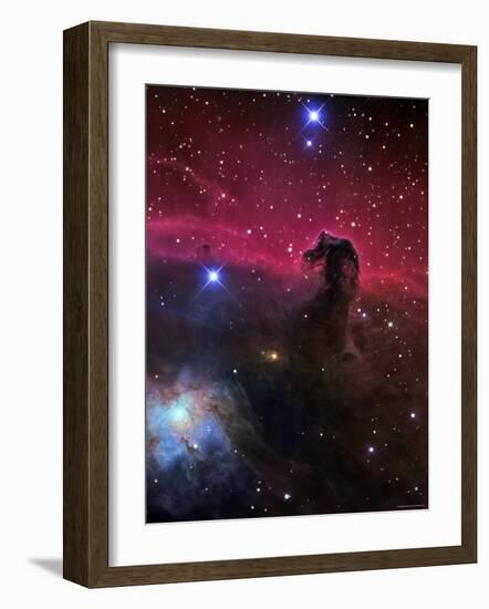 The Horsehead Nebula-Stocktrek Images-Framed Photographic Print