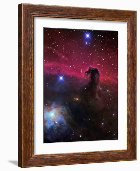 The Horsehead Nebula-Stocktrek Images-Framed Photographic Print