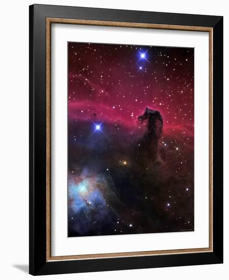 The Horsehead Nebula-Stocktrek Images-Framed Photographic Print