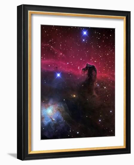 The Horsehead Nebula-Stocktrek Images-Framed Photographic Print