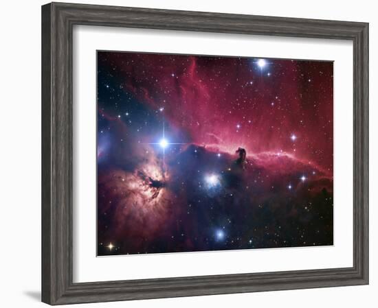 The Horsehead Nebula-Stocktrek Images-Framed Photographic Print